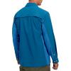 imageLittle Donkey Andy Mens Stretch Quick Dry UPF50 Long Sleeve Shirt for Hiking Travel CampingUpgraded Deep Blue