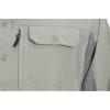 imageLittle Donkey Andy Mens Stretch Quick Dry UPF50 Long Sleeve Shirt for Hiking Travel CampingUpgraded Light Gray