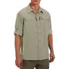 imageLittle Donkey Andy Mens Stretch Quick Dry UPF50 Long Sleeve Shirt for Hiking Travel CampingUpgraded Sage