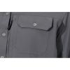imageLittle Donkey Andy Mens Stretch Quick Dry UPF50 Long Sleeve Shirt for Hiking Travel CampingUpgraded Steel Grey