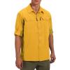 imageLittle Donkey Andy Mens Stretch Quick Dry UPF50 Long Sleeve Shirt for Hiking Travel CampingUpgraded Yellow