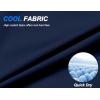 imageLittle Donkey Andy Mens UltraStretch Lightweight Quick Dry Athletic Pants Drawstring Travel Exercise Running JoggingA7 Navy Blue