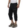 imageLittle Donkey Andy Mens Quick Dry 34 Pants Lightweight Capri Shorts Hiking Fishing Travel Casual3 Black