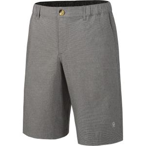 imageLittle Donkey Andy 12 Inch Inseam Golf Shorts for Men Bermuda Quick Dry Elastic Waist Shorts for Hiking Travel CasualA2 Gray