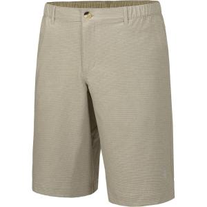imageLittle Donkey Andy 12 Inch Inseam Golf Shorts for Men Bermuda Quick Dry Elastic Waist Shorts for Hiking Travel CasualA5 Khaki