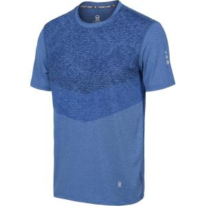 imageLittle Donkey Andy Mens Quick Dry Sweat Wicking Stretch Short Sleeve TShirt UV Protection Workout Running Hiking TeeBlue Heather