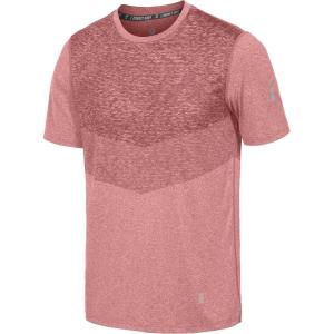 imageLittle Donkey Andy Mens Quick Dry Sweat Wicking Stretch Short Sleeve TShirt UV Protection Workout Running Hiking TeeBrick Dust Heather