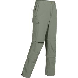 imageLittle Donkey Andy Mens Stretch Convertible Pants ZipOff QuickDry Hiking Pants UV Protection LightweightTwo Zipoffolive
