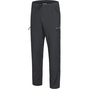 imageLittle Donkey Andy Mens UltraStretch Lightweight Quick Dry Athletic Pants Drawstring Travel Exercise Running JoggingA1 Black