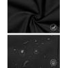 imageLittle Donkey Andy Mens Cycling Jacket Waterproof Lightweight Windbreaker PackableUpgradeblack