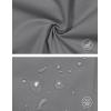 imageLittle Donkey Andy Mens Cycling Jacket Waterproof Lightweight Windbreaker PackableUpgradegray