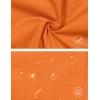 imageLittle Donkey Andy Mens Cycling Jacket Waterproof Lightweight Windbreaker PackableUpgradeorange