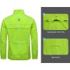 imageLittle Donkey Andy Mens Cycling Jacket Waterproof Lightweight Windbreaker PackableUpgradeyellow
