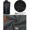 imageLittle Donkey Andy Mens Lightweight Fleece Lined Outdoor Vests Windproof Sleeveless Jackets for Hiking Travel Golf1 Black