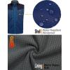 imageLittle Donkey Andy Mens Lightweight Fleece Lined Outdoor Vests Windproof Sleeveless Jackets for Hiking Travel Golf2 Vallarta Blue