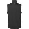 imageLittle Donkey Andy Mens Lightweight Softshell Vest Windproof Sleeveless Jacket for Travel Hiking Running GolfBlack