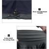 imageLittle Donkey Andy Mens Lightweight Softshell Vest Windproof Sleeveless Jacket for Travel Hiking Running GolfDark Grey