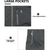 imageLittle Donkey Andy Mens Lightweight Softshell Vest Windproof Sleeveless Jacket for Travel Hiking Running GolfDark Grey