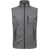 imageLittle Donkey Andy Mens Lightweight Softshell Vest Windproof Sleeveless Jacket for Travel Hiking Running GolfGray