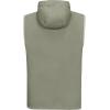 imageLittle Donkey Andy Mens Lightweight Softshell Vest Windproof Sleeveless Jacket for Travel Hiking Running GolfHooded Sage