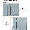 imageLittle Donkey Andy Mens Lightweight Softshell Vest Windproof Sleeveless Jacket for Travel Hiking Running GolfLight Gray