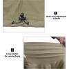 imageLittle Donkey Andy Mens Lightweight Softshell Vest Windproof Sleeveless Jacket for Travel Hiking Running GolfNatural Khaki