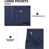 imageLittle Donkey Andy Mens Lightweight Softshell Vest Windproof Sleeveless Jacket for Travel Hiking Running GolfNavy Blue