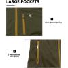 imageLittle Donkey Andy Mens Lightweight Softshell Vest Windproof Sleeveless Jacket for Travel Hiking Running GolfOlive