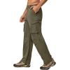 imageLittle Donkey Andy Mens Quick Dry UPF 50 Cargo Pants Stretch Lightweight Outdoor Hiking PantsCapulet Olive
