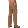 imageLittle Donkey Andy Mens Quick Dry UPF 50 Cargo Pants Stretch Lightweight Outdoor Hiking PantsCoffee