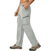 imageLittle Donkey Andy Mens Quick Dry UPF 50 Cargo Pants Stretch Lightweight Outdoor Hiking PantsHarbor Mist