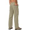 imageLittle Donkey Andy Mens Quick Dry UPF 50 Cargo Pants Stretch Lightweight Outdoor Hiking PantsKhaki