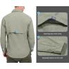 imageLittle Donkey Andy Mens UPF 50 UV Protection Shirt Breathable Long Sleeve Fishing Hiking Shirt AirHoles TechLaurel Oak