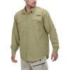 imageLittle Donkey Andy Mens UPF 50 UV Protection Shirt Long Sleeve Fishing Hiking ShirtBeige