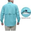 imageLittle Donkey Andy Mens UPF 50 UV Protection Shirt Long Sleeve Fishing Hiking ShirtBlue