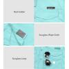 imageLittle Donkey Andy Mens UPF 50 UV Protection Shirt Long Sleeve Fishing Hiking ShirtBluemultiple Pockets