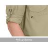 imageLittle Donkey Andy Mens UPF 50 UV Protection Shirt Long Sleeve Fishing Hiking ShirtKhakimultiple Pockets