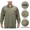 imageLittle Donkey Andy Mens UPF 50 UV Protection Shirt Long Sleeve Fishing Hiking ShirtSage