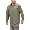 imageLittle Donkey Andy Mens UPF 50 UV Protection Shirt Long Sleeve Fishing Hiking ShirtSage