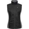 imageLittle Donkey Andy Womens Softshell Vest Lightweight Golf Vest Windproof Sleeveless Cycling Vest for Running HikingBlack