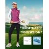imageLittle Donkey Andy Womens Softshell Vest Lightweight Golf Vest Windproof Sleeveless Cycling Vest for Running HikingRose
