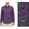 imageLittle Donkey Andy Womens UPF 50 UV Protection Shirt Breathable Long Sleeve Fishing Hiking Shirts Quick DryDark Red