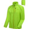 imageLittle Donkey Andy Mens Cycling Jacket Waterproof Lightweight Windbreaker PackableUpgradeyellow