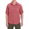imageLittle Donkey Andy Mens UPF 50 UV Protection Shirt Long Sleeve Fishing Hiking ShirtWatermelonmultiple Pockets