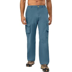 imageLittle Donkey Andy Mens Quick Dry UPF 50 Cargo Pants Stretch Lightweight Outdoor Hiking PantsGray Dawn