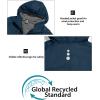 imageLittle Donkey Andy Mens Insulated Jacket Lightweight Hooded Windproof Warm Winter Coat with Recycled Insulation
