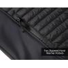 imageLittle Donkey Andy Mens Insulated Running Warm Jacket Thermal Hybrid Hiking JacketBlack Upgrade