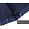 imageLittle Donkey Andy Mens Insulated Running Warm Jacket Thermal Hybrid Hiking JacketDark Blue  Upgrade