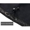 imageLittle Donkey Andy Mens Insulated Running Warm Jacket Thermal Hybrid Hiking JacketHoodedblack