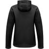 imageLittle Donkey Andy Mens Insulated Running Warm Jacket Thermal Hybrid Hiking JacketHoodedblack